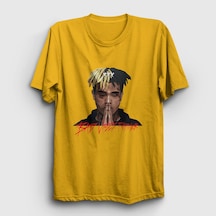 Presmono Unisex Forever Xxxtentacion T-shirt Sarı