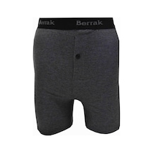 Erkek Likralı Düğmeli 3 Lü Boxer Berrak-1059 001