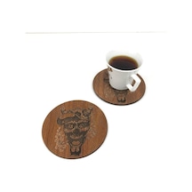 Bardak Altlığı Model -2 Kahverengi