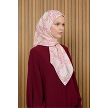 Cacharel Pembe 90x90 İpek Twill Eşarp Pembe Pembe