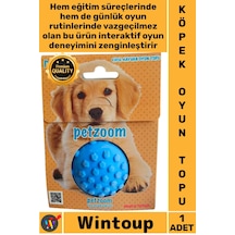 Top Dayanıklı Isırmaya Karşı Kauçuk Eğitici İnteraktif Sağlıklı Renkli Kaliteli Köpek Oyun Topu