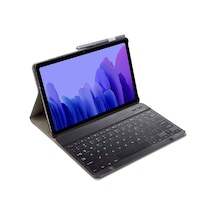 Samsung Uyumlu Tab A7 T500 Bluetooth Klavyeli Standlı Kılıf - BKK1