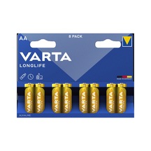 Varta Longlife Aa Kalem Alkalin Pil Paket 8'li 3 Adet