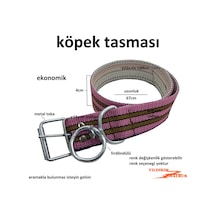 Köpek Tasması Büyük Boy Boy Hasır Fır