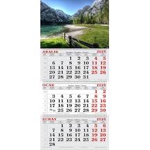 2026 Yılı Gemici Takvimi- Dağlar Ve İlkbaharın Gelişi