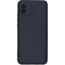 Newface Samsung Galaxy A03 Kılıf Nano İçi Kadife Silikon - Lacivert