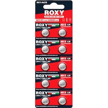 Roxy Rxy-ag13 Ag13 Saat Pili 1.5v Lr44/1154/357 10lu Kart 4741