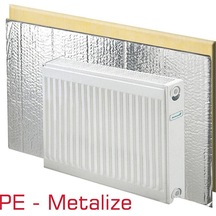 1 Adet Alüminyum Folyolu 50x100cm Radyatör İzolasyon Levhası