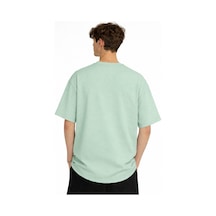 Alemdarshop Blurry - Oversize Erkek Tişört Su Yesılı
