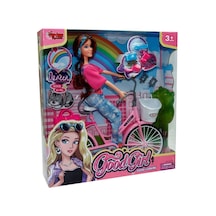 Wg-66760 Kutulu 29cm Akesuarlı Bisikletli Bebek - Vardem Oyuncak - Sxyf-889846 1 Adet