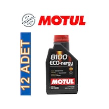 Motul 8100 Eco-Nergy Sae 5W-30 Motor Yağı 12 x 1 L