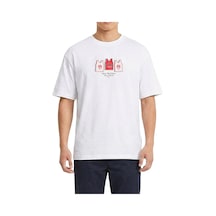 Puma Junior Varsity Erkek Tişört BEYAZ