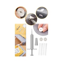 Yorgan Kılıfı Sabitleme Seti Nevresim Klips Takımı Yatak Örtüsü P Gri