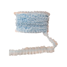 KURDELA DANTELLİ MAVİ 4.2cm PK:20yard