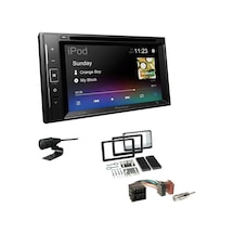 Pioneer Avh-a240bt 6,2" Bluetooth Lu Double Teyp