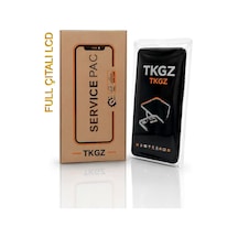 Tkgz - Tecno Spark 40c Uyumlu Servicepack Lcd Ekran Dokunmatik Full Çıtalı