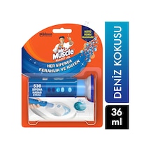 Mr.muscle Klozet Jel Yapışkanlı 36 Ml Deniz Kokusu 20'li Paket