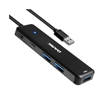 Dark Connect Master X5C USB3.2 Gen 1 Type-A 3 Port USB-A 1 Port Hub