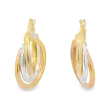 Cigold Taşsız Küpe 14 Ayar Altın 3.24 Gr Oa-k1tb01069325 Renkli