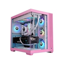 Thermaltake View 380 Bubble Pink Tempered Glass Argb Usb 3.2 Atx Mid Tower Kasa