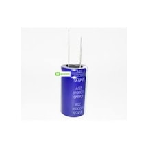 10000Uf 25V (20X40Mm) Elektrolitik Kondansatör (Mavi) 10 Adet