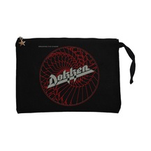Dokken Breaking The Chains Siyah Astarlı Cüzdan / El Çantası Siyah