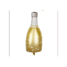 Gold Renkli 100x49 CM Büyük Boy Şampanya Şişesi Folyo Balon Bride To Be Bekarlığa Veda