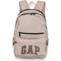 Gap Çift Bölme Sırt Çantası Krem 12851 Krem - Krem