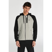 Hummel Nova Fermuarlı Hoodıe 980343-2393 Gri