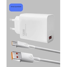 Hnrlıshp 120 Watt Güçlü Hızlı Şarj Adaptörü Huawei P30 P40 Mate 20 Pro Uyumlu