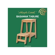 Basamak Tabure Tabure Kahverengi