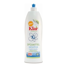 Klar Organik Kokusuz Elde Sıvı Bulaşık Deterjanı 1 L