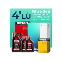 Filtron Amarok 2.0 Dizel Filtre Bakım Seti Motul Motor Yağlı (2010-2017) 4 Lü