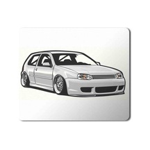 Golf Mk4 Beyaz Mouse Pad Mousepad