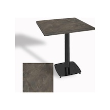 Tokyo Kare Masa Esb 60x60 Cm - Werzalit, Wermodin Ve Allzalit Tabla - Halong Çok Renkli