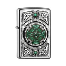 Zippo 205 Celtic Green Cross Çakmak