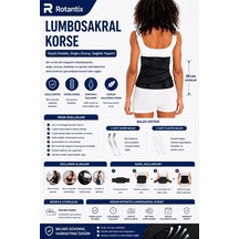 Çelik Balenli Lumbosakral Ortopedik Korse Bel Kuşağı Bel Fıtık Kayma Düzleşme