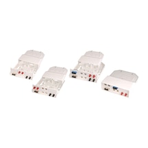 Hcs Wmm-01202 12 Port Sıva Üstü Priz Kutusu Boş, Fiber Düzenleyicili