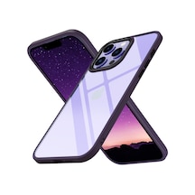 Apple iPhone  Uyumlu,  13 Pro Max Kılıf Power Silikon - Mor