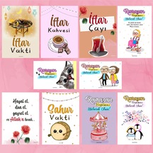 Ramazan Motivasyon Kartları