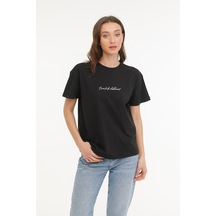 Kinetix Wl Hestıa 11mdk403 4fx Siyah Kadın Kısa Kol T-shirt 000000000101572641 Siyah