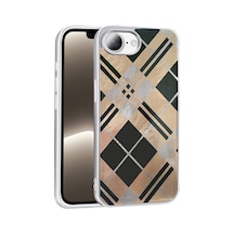 İphone 17e Kılıf Desenli Zore Mep Kapak - Geometrik