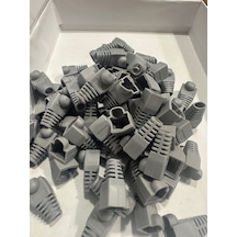 Gri Rj45 Kılıf Gri Cat6 Kılıf Gri Cat5 Kılıf 100 Adet
