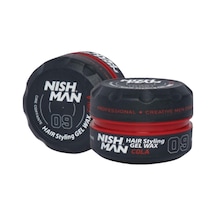 Nish Man 09 Saç Şekillendirici Ultra Sert Parlak Wax 100 ML