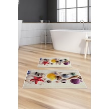 Alanur Trend Kaymaz Taban Dijital Banyo Takımı Kt413 Renkli