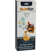 Afk Multi Fish Şurup 150 ML