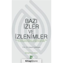 Bazı İzler ve İzlenimler - Hasan Çelikkaya - Ey Yayınları