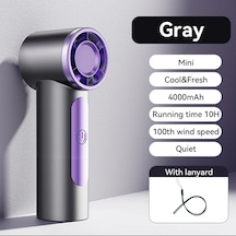 Goldenqian Cafele Mini Yüksek Hızlı El Fanı 100 Rüzgar Hızı 4000 Mah Masaüstü Fanı Dış Mekan, Seyahat Ve Kamp İçin Taşıması Kolay Null