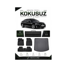 Audi A5 2019 Model Aracınıza Özel 4d Karbonlu Kauçuk Paspas Takımı Ve Bagaj Havuzu
