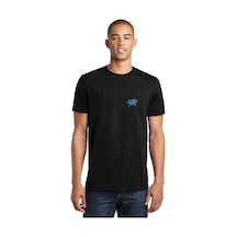 Super Amoled Baskılı Siyah Erkek Tshirt